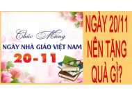 GỢI Ý QUÀ TẶNG NGÀY NHÀ GIÁO VIỆT NAM 20-11