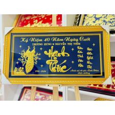 Khánh vàng kỷ niệm 40 năm ngày cưới Hạnh Phúc - KVYC00019