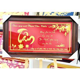 Khánh vàng chữ Tâm - KYVC00006
