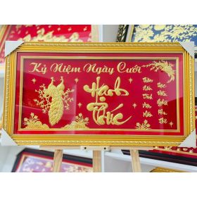 Khánh Vàng Kỷ Niệm Ngày Cưới Hạnh Phúc - KVNC02