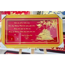 Khánh Vàng Quà Tặng Doanh Nghiệp Thuận Buồm Xuôi Gió - KVYC00035